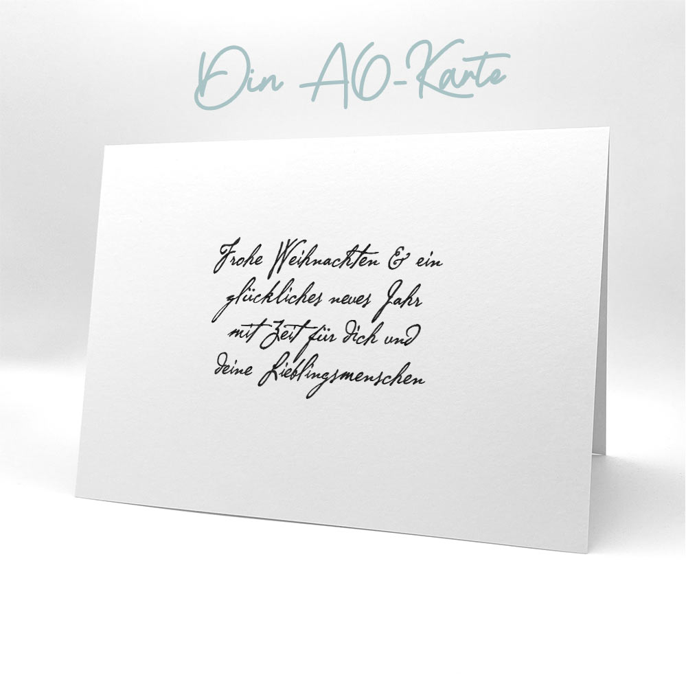 Karten-Kunst Clear Stamps KK-0289 - Kartensprüche für Weihnachten