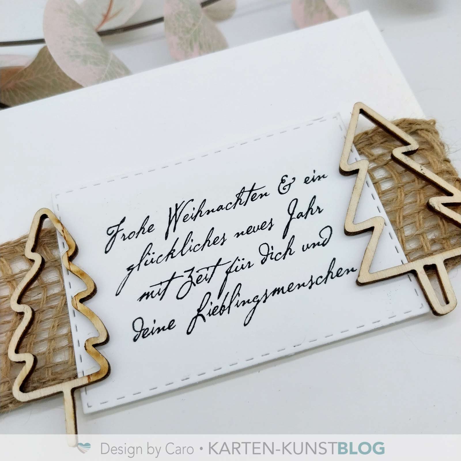 Karten-Kunst Clear Stamps KK-0289 - Kartensprüche für Weihnachten