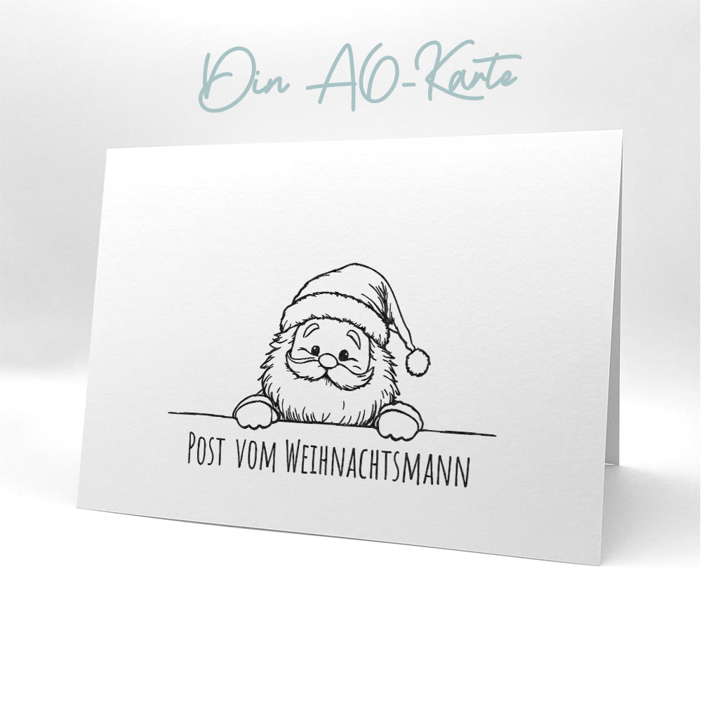 Karten-Kunst Clear Stamps KK-0290 - Post vom Weihnachtsmann