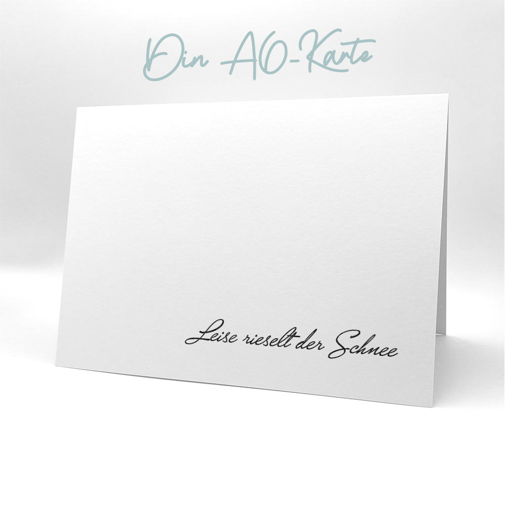 Karten-Kunst Clear Stamps KK-0291 - Kartengrüße Winter