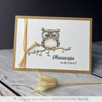 Karten-Kunst Clear Stamps KK-0292 - Uhuuups, so alt schon