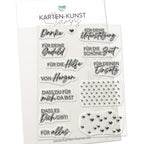 Karten-Kunst Clear Stamps KK-0293 - Merci, dass es dich gibt