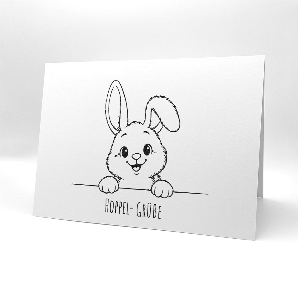 Karten-Kunst Clear Stamps KK-0294 - Post vom Osterhasen