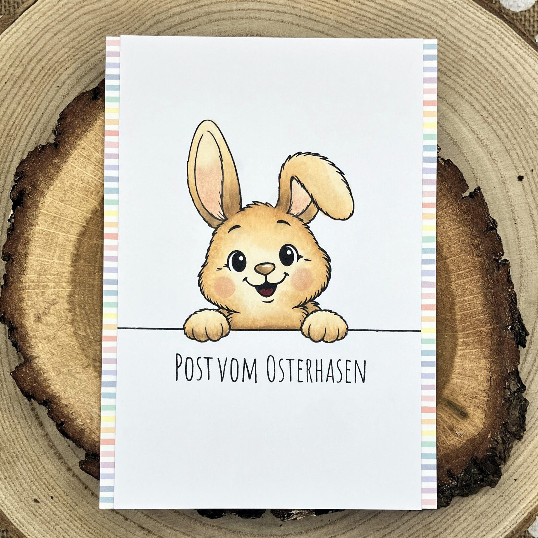 Karten-Kunst Clear Stamps KK-0294 - Post vom Osterhasen