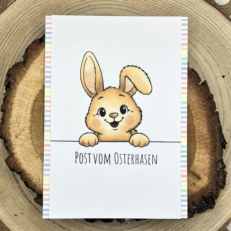 Karten-Kunst Clear Stamps KK-0294 - Post vom Osterhasen