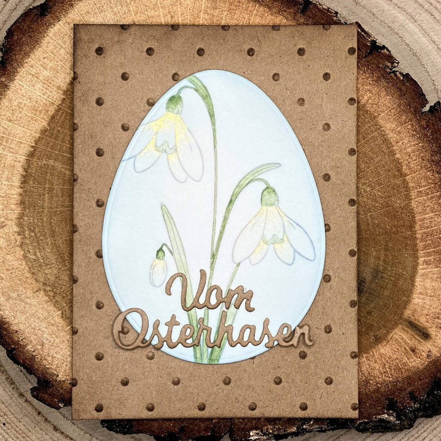 Karten-Kunst Clear Stamps KK-0295 - Schneeglöckchen