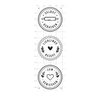 Karten-Kunst Stempel Worte & Sprüche deutsch - Manufaktursiegel