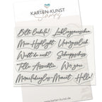 Karten-Kunst Clear Stamps KK-0306 - Polaroid Momente