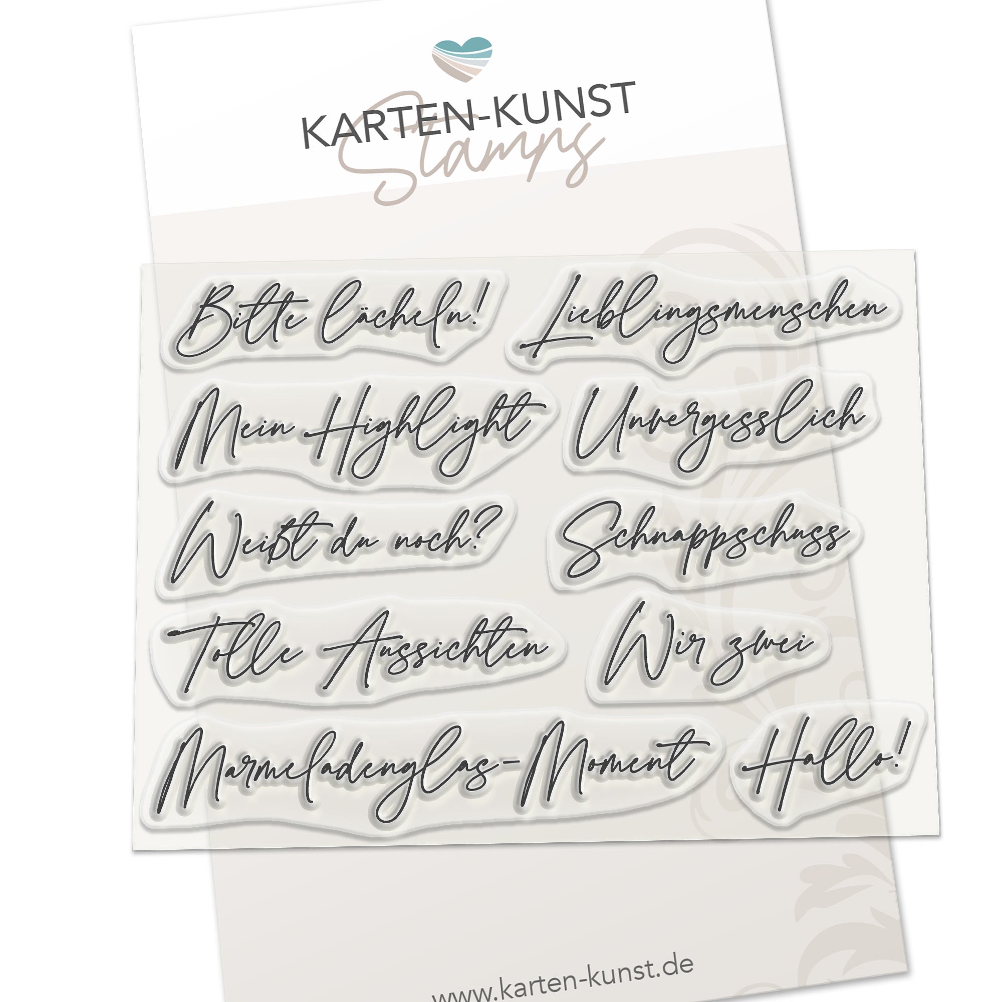 Karten-Kunst Clear Stamps KK-0306 - Polaroid Momente