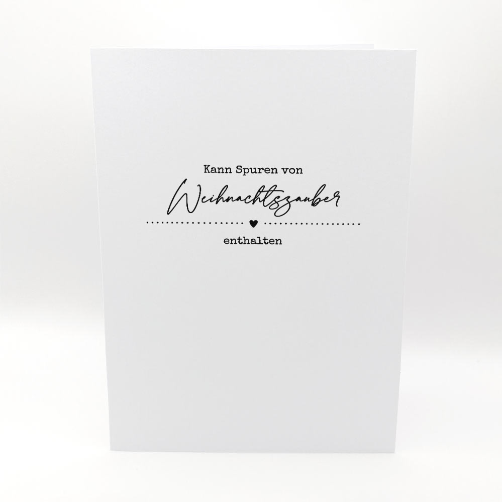 Karten-Kunst Clear Stamps KK-0310 - Spuren von Weihnachten