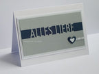 Karten-Kunst Stanzschablone kk-D050 - Brückentext Alles Liebe