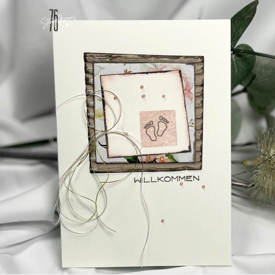 Karten-Kunst Stanzschablone kk-D209 - Card Designer Squares