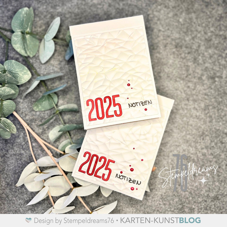 Karten-Kunst Stanzschablone kk-D186 - Joy Numbers