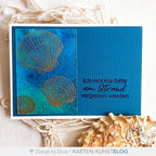 Karten-Kunst Clear Stamps KK-0217 - Muscheln Stempel maritim