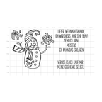 Karten-Kunst Clear Stamps KK-0121 - Braver Schneemann