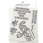Karten-Kunst Clear Stamps KK-0121 - Braver Schneemann