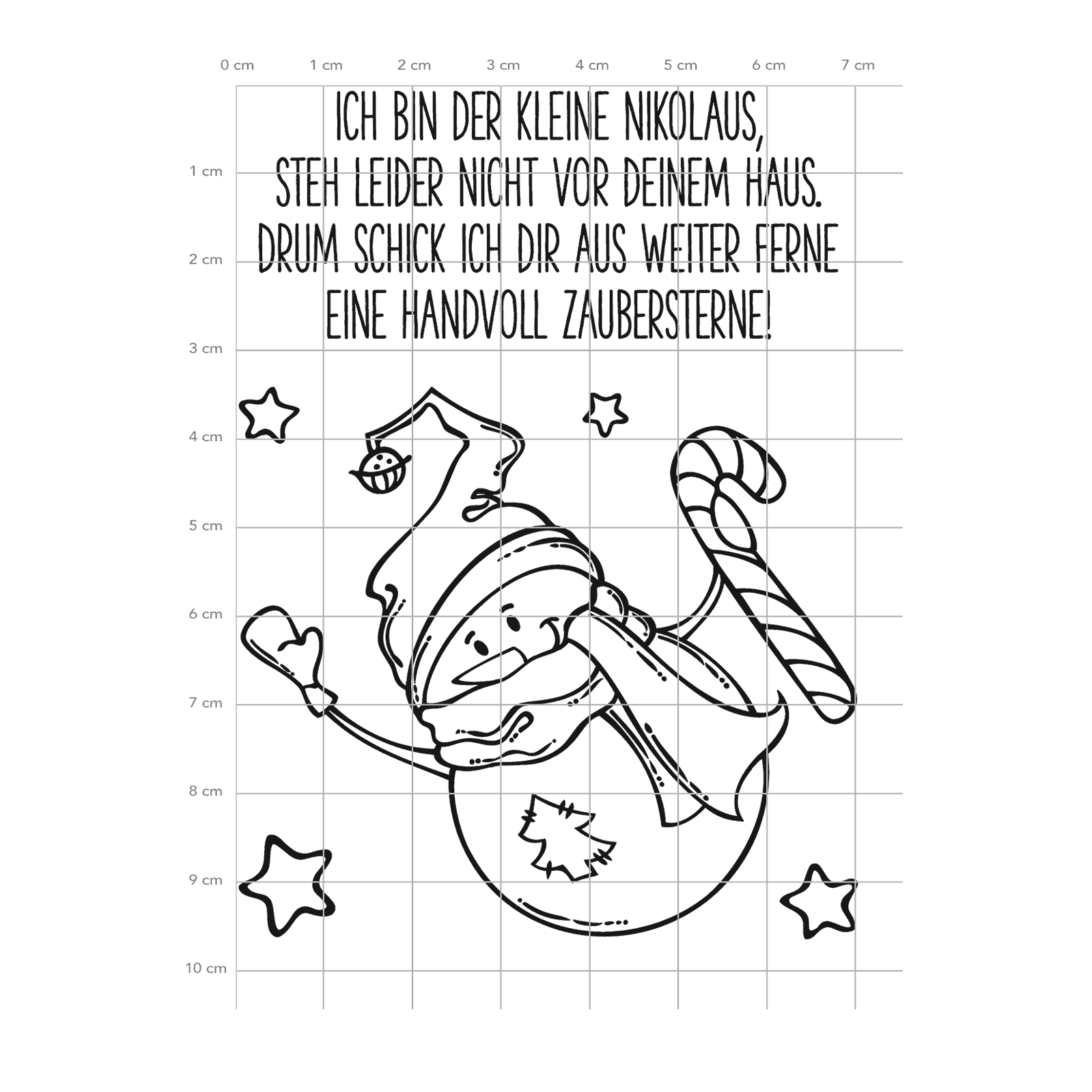 Karten-Kunst Clear Stamps KK-0122 - Zaubersterne