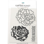 Karten-Kunst Clear Stamps KK-0123 - Pfingstrose