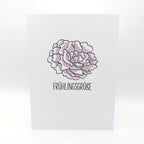 Karten-Kunst Clear Stamps KK-0123 - Pfingstrose
