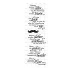 Karten-Kunst Clear Stamps KK-0124 - Weise Worte für Männer