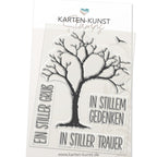 Karten-Kunst Clear Stamps KK-0125 - Trauerbaum