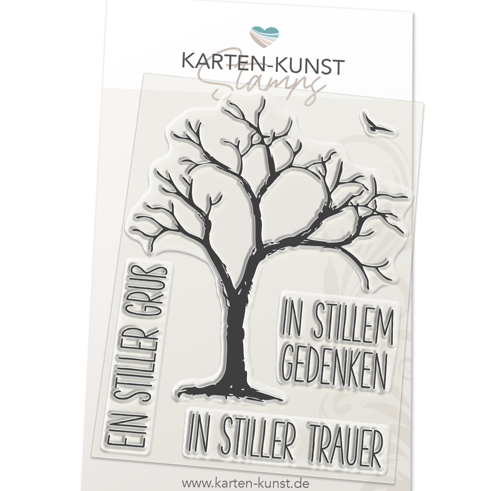 Karten-Kunst Clear Stamps KK-0125 - Trauerbaum