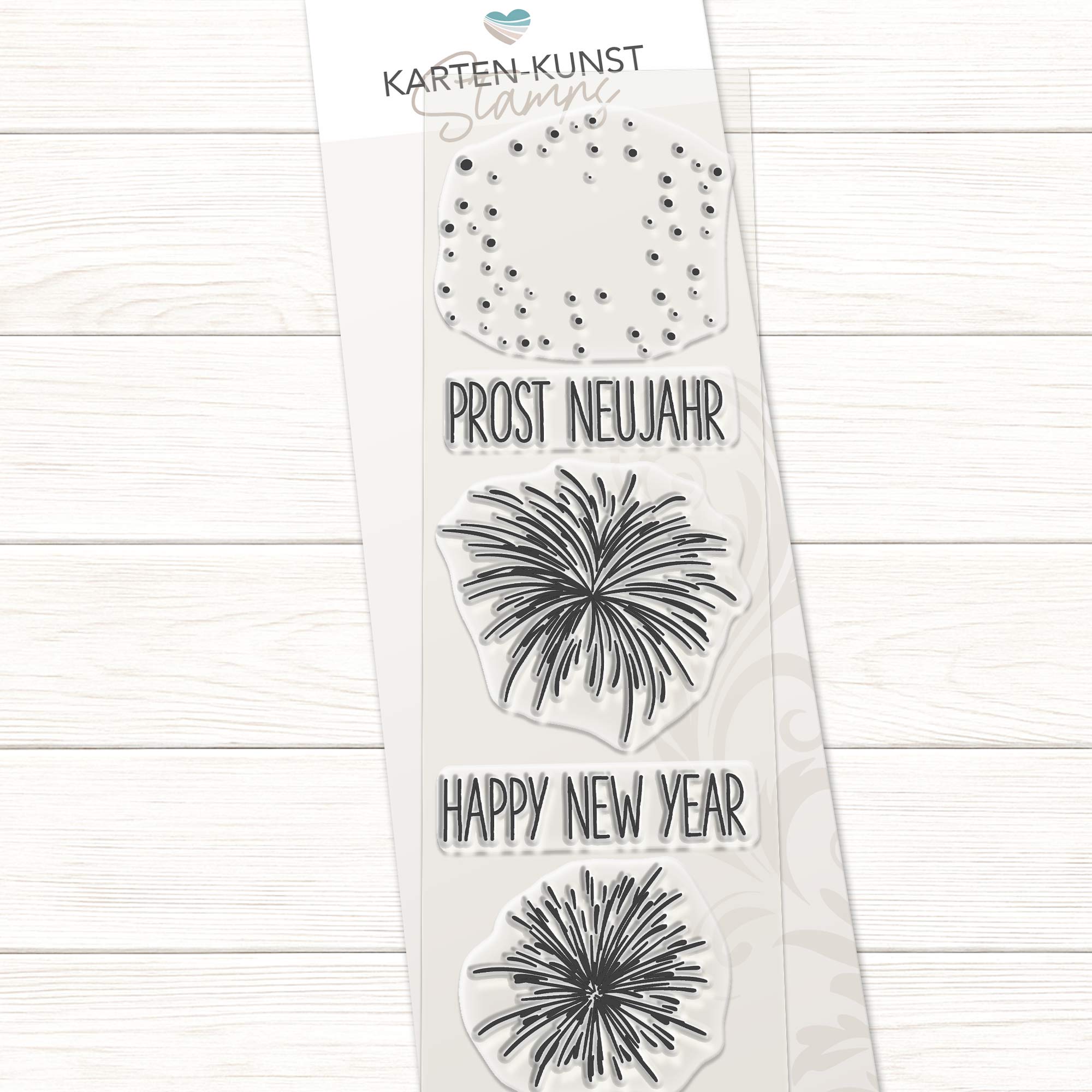 Karten-Kunst Clear Stamps KK-0144 - Feuerwerk