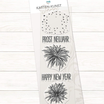 Karten-Kunst Clear Stamps KK-0144 - Feuerwerk