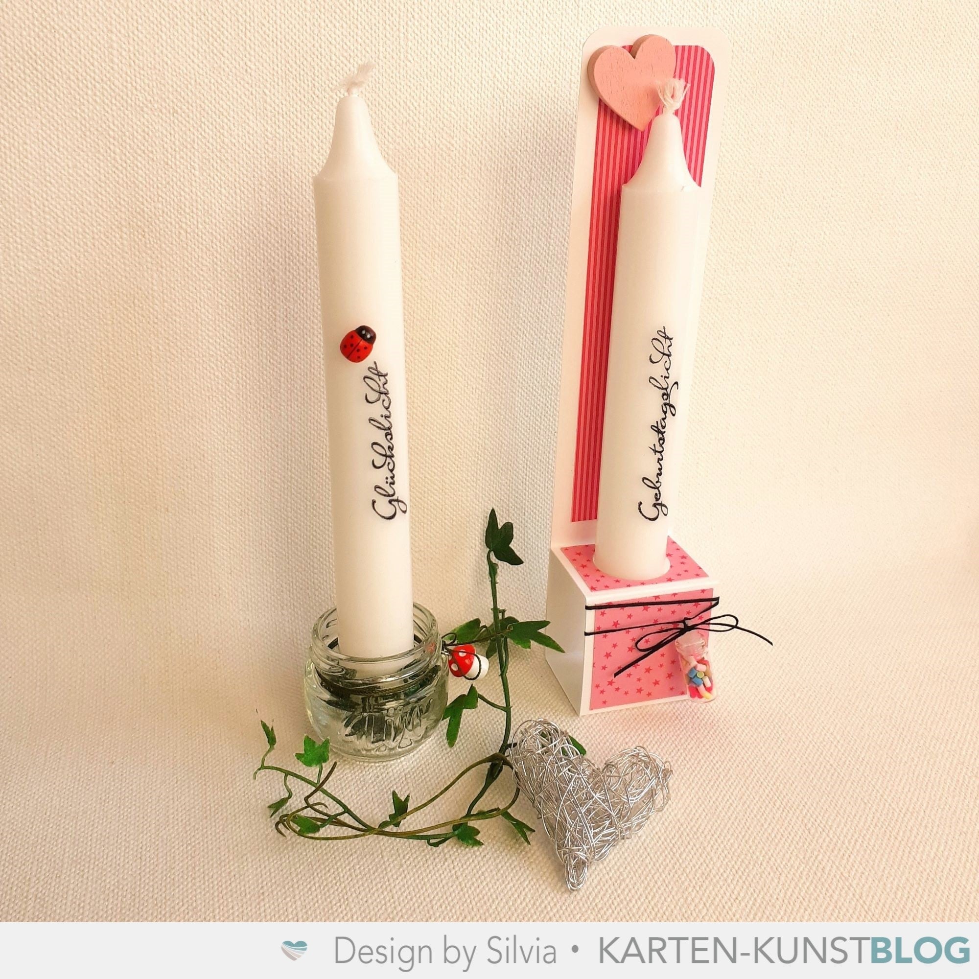 Karten-Kunst Clear Stamps KK-0271 - Sprüche für Kerzen