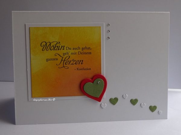 Karten-Kunst Clear Stamps KK-0041 - Weise Worte Konfuzius
