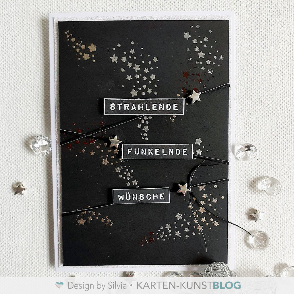Karten-Kunst Clear Stamps KK-0282 - Labelwriter Zauberhafte Wünsche