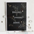 Karten-Kunst Clear Stamps KK-0282 - Labelwriter Zauberhafte Wünsche