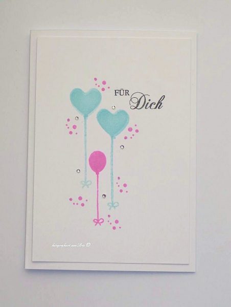 Karten-Kunst Clear Stamps KK-0099 - Luftballon-Grüße