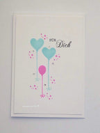 Karten-Kunst Clear Stamps KK-0099 - Luftballon-Grüße
