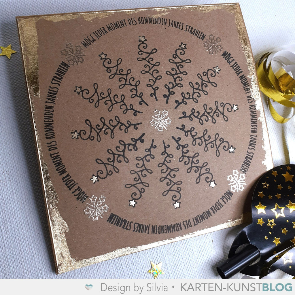 Karten-Kunst Stempel Tool Circulus12 Kranz- und Kreisstempelhilfe mit 12 Ecken