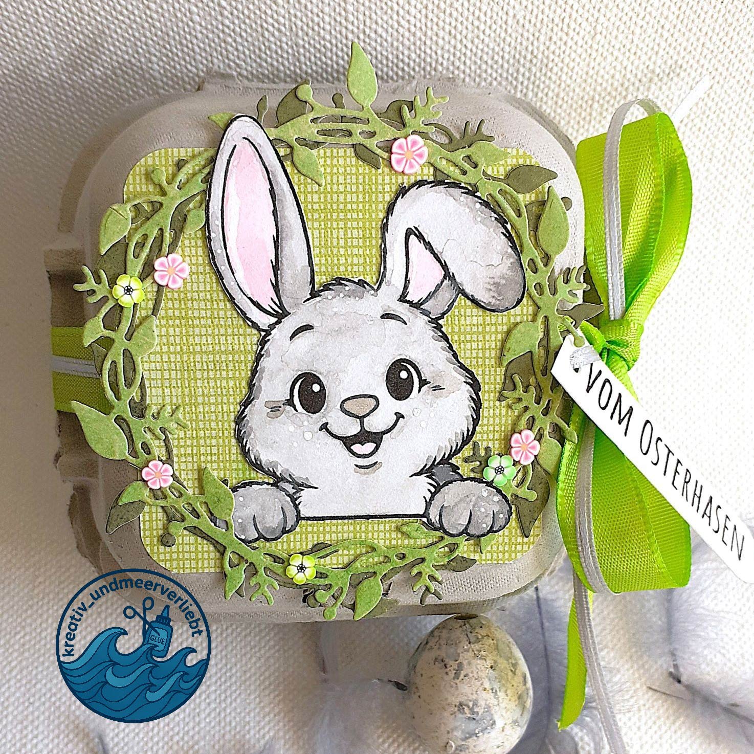 Karten-Kunst Clear Stamps KK-0294 - Post vom Osterhasen