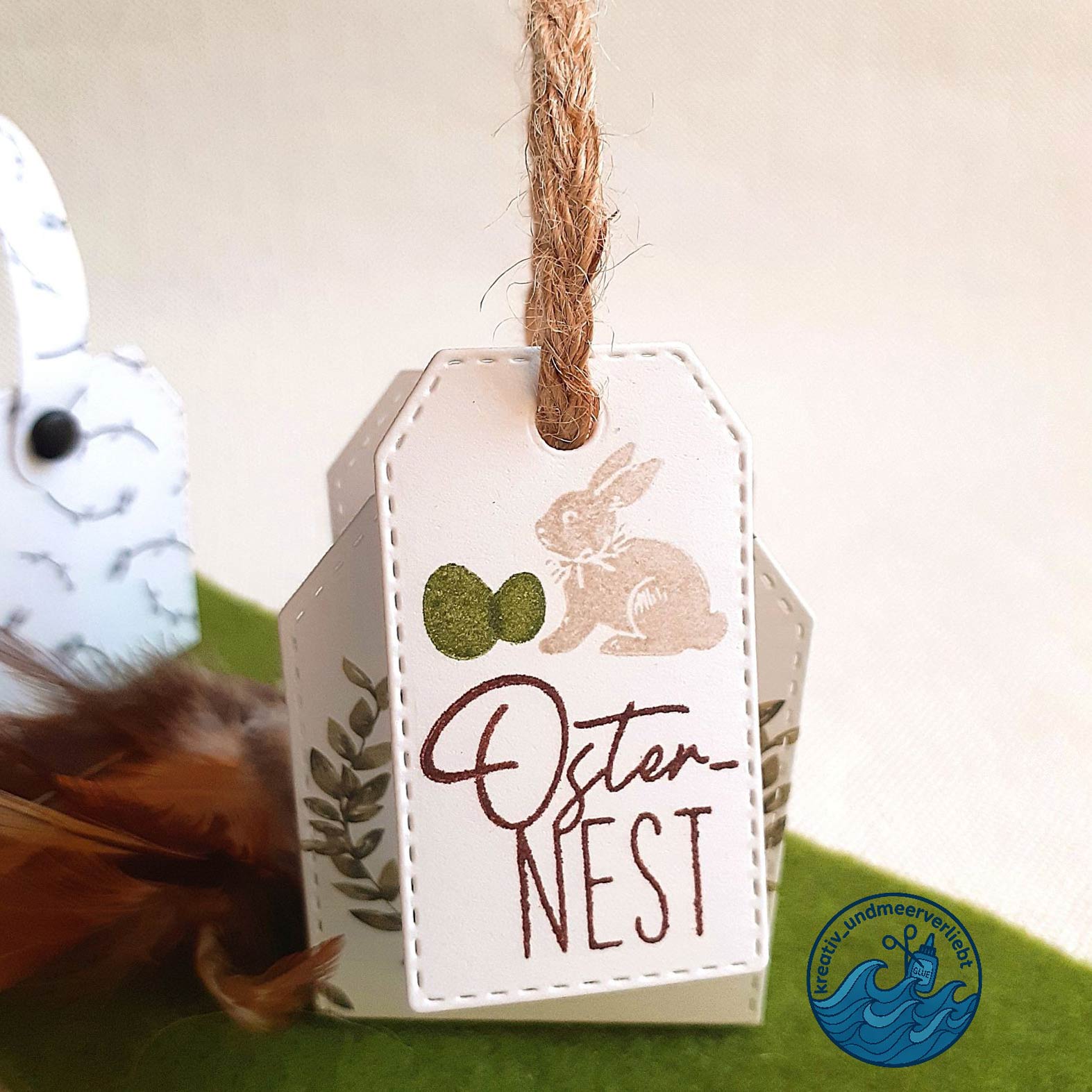 Karten-Kunst Clear Stamps KK-0279 - Capri Groß: Sprüche zu Ostern