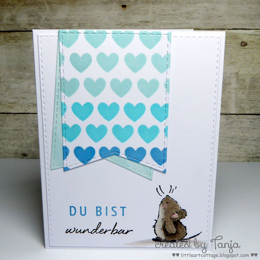 Karten-Kunst Clear Stamps KK-0012 - Du bist...