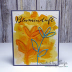 Karten-Kunst Clear Stamps KK-0033 - Große Worte „Frühlingserwachen“