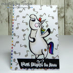 Karten-Kunst Clear Stamps KK-0050 - Barney der Barde
