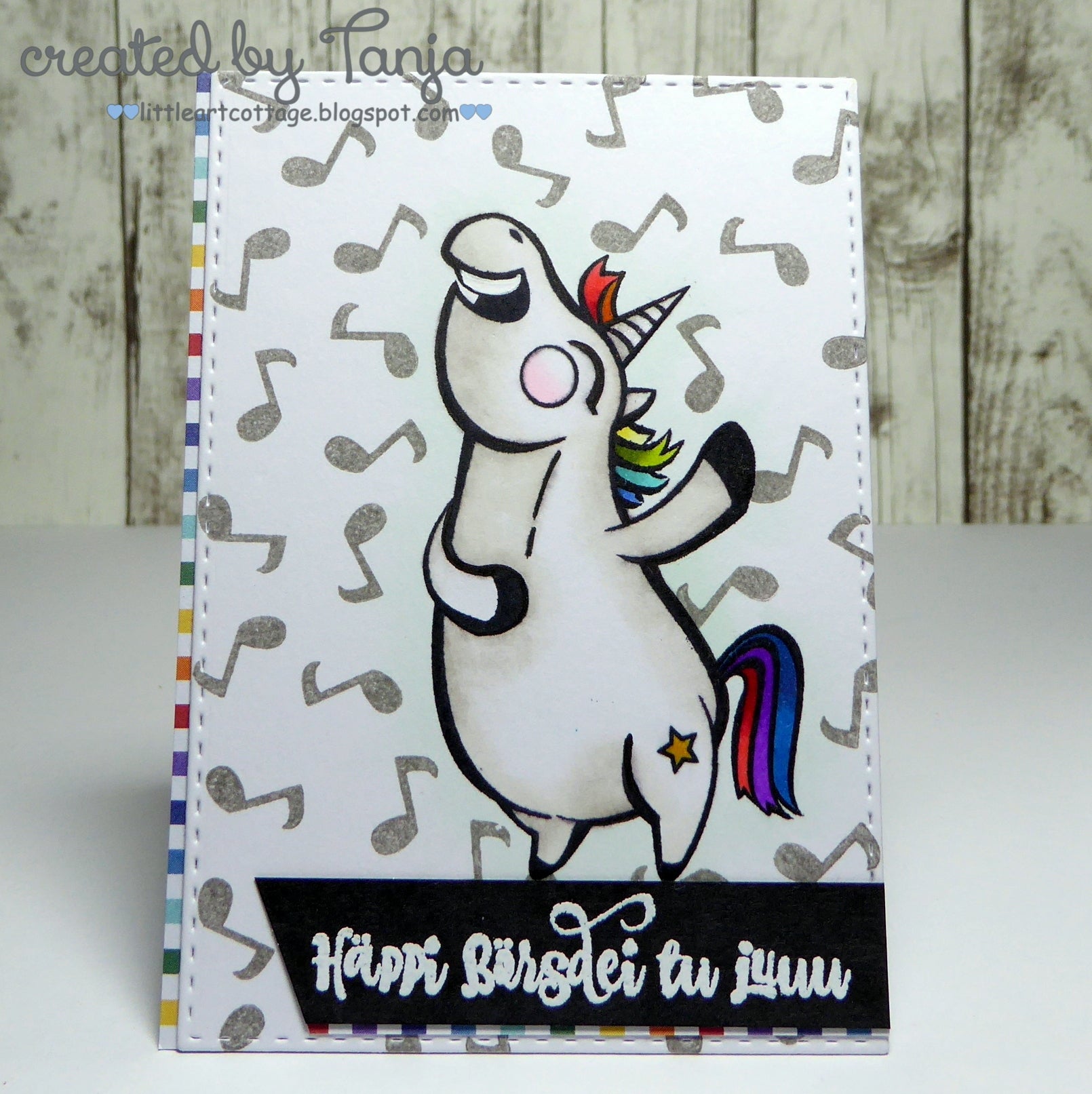 Karten-Kunst Clear Stamps KK-0050 - Barney der Barde