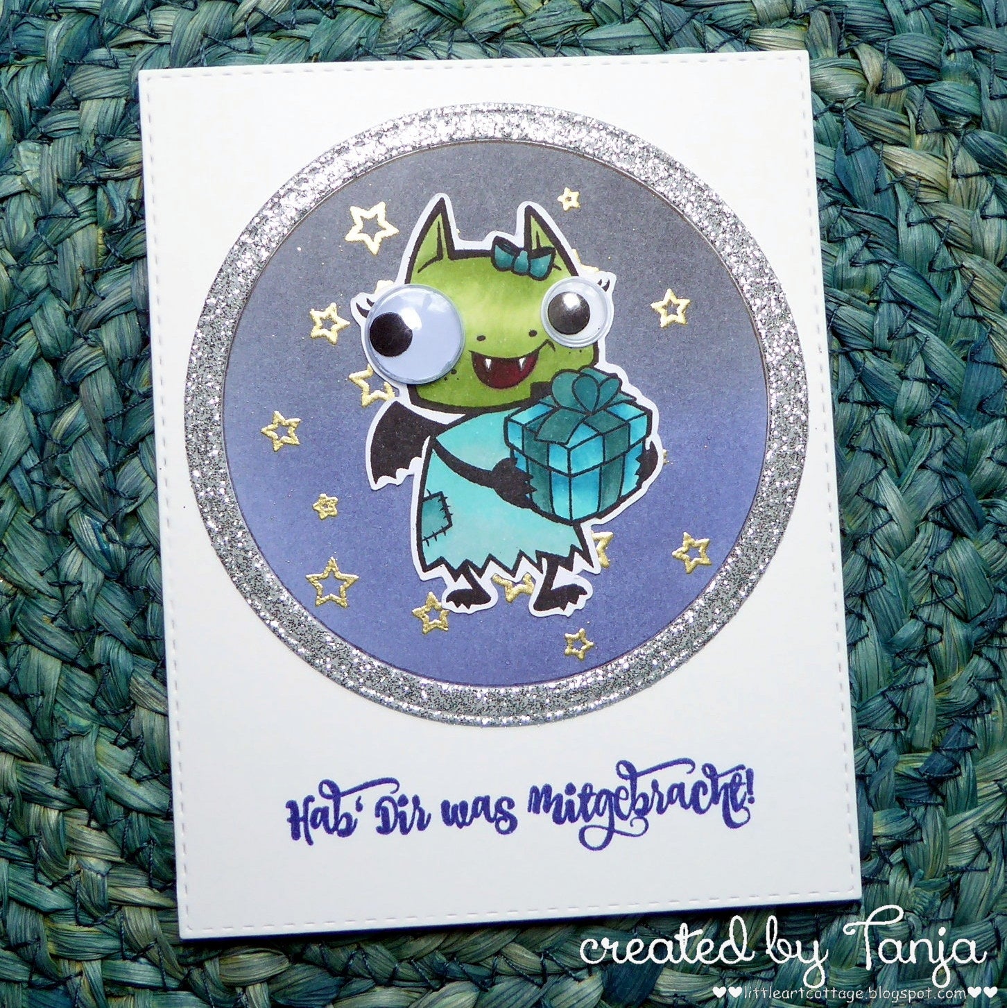Karten-Kunst Clear Stamps KK-0069 - Daisy mit Geschenk