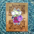 Karten-Kunst Clear Stamps KK-0069 - Daisy mit Geschenk