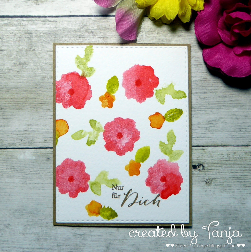 Karten-Kunst Clear Stamps KK-0078 - Blümchen-Meer