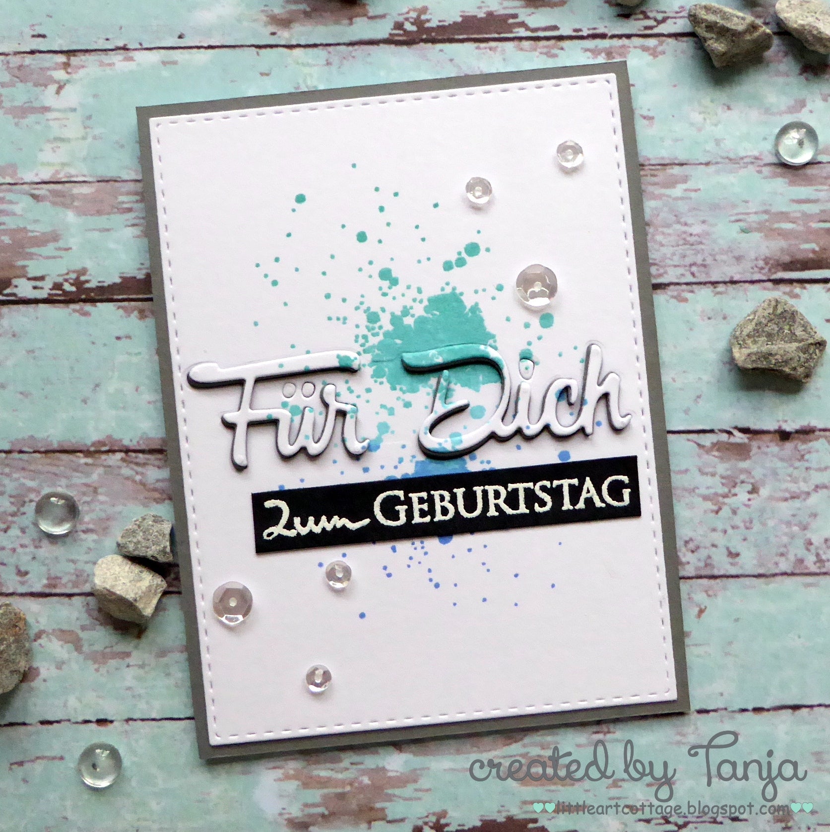 Karten-Kunst Clear Stamps KK-0086 - Splatters Create