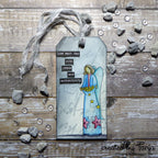 Karten-Kunst Clear Stamps KK-0104 - Sternen-Engel