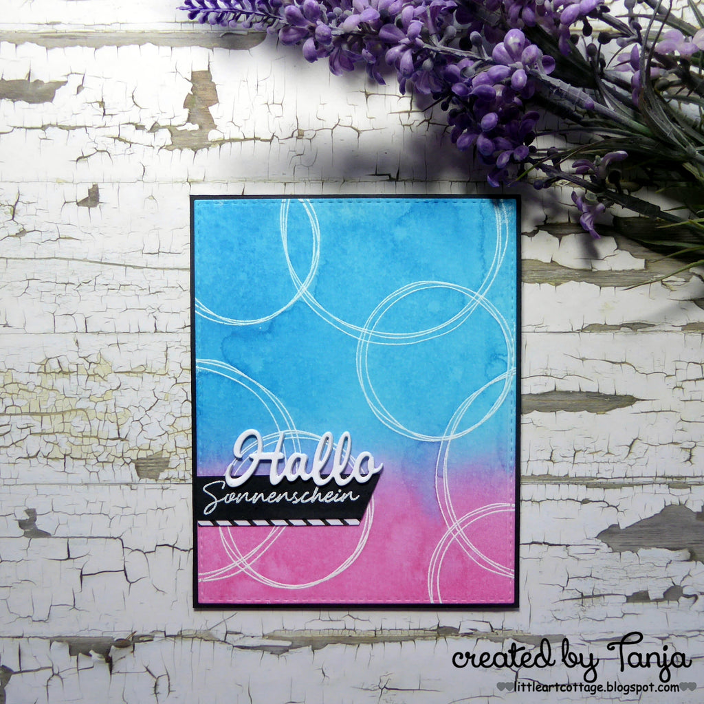 Karten-Kunst Clear Stamps KK-0100 - Kränze & Kreise