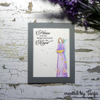 Karten-Kunst Clear Stamps KK-0104 - Sternen-Engel