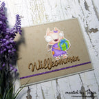 Karten-Kunst Clear Stamps KK-0069 - Daisy mit Geschenk