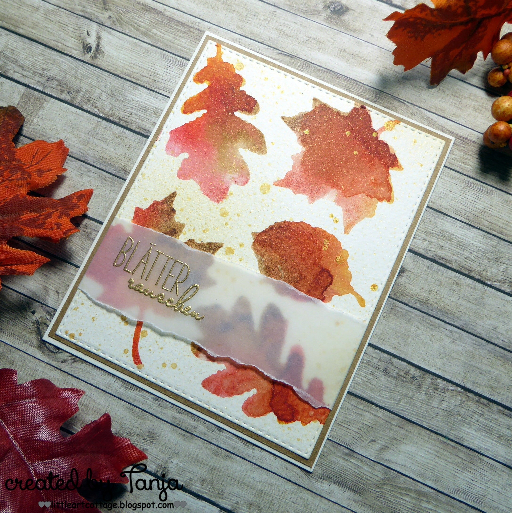 Karten-Kunst Clear Stamps KK-0116 - Herbst-Blätter